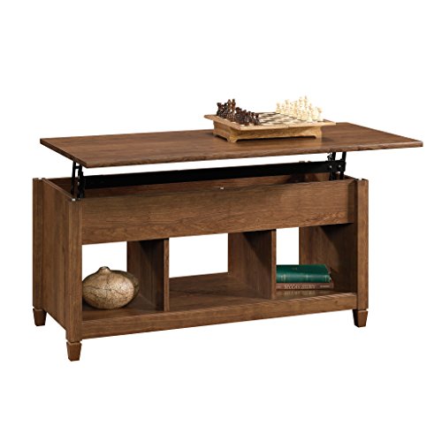 Sauder Edge Water Coffee Table, Auburn Cherry finish