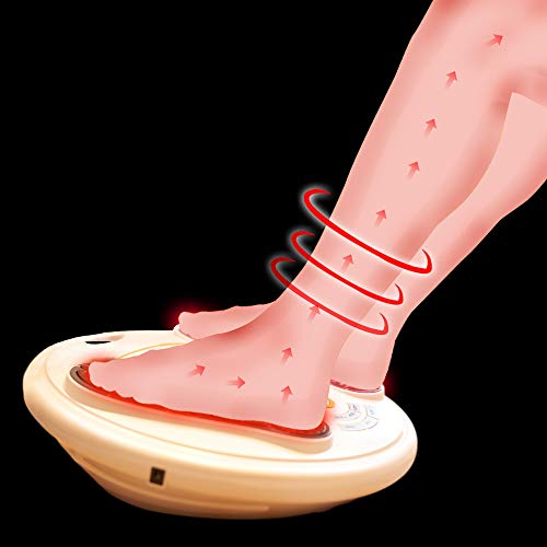 OSITO Circulation System & Nerve Muscle Stimulator - Improves Foot Circulation and Neuropathy, Relieves Feet Legs Pains, Relaxes and Massages Body with TENS Unit & EMS, Clinical-Proven Effective