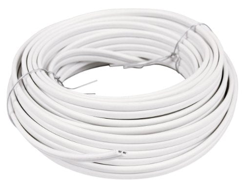 Rockville MS10LW 10" 2400w White Marine/Boat 10" LED Free Air Subwoofer+Mono Amp+Wire Kit