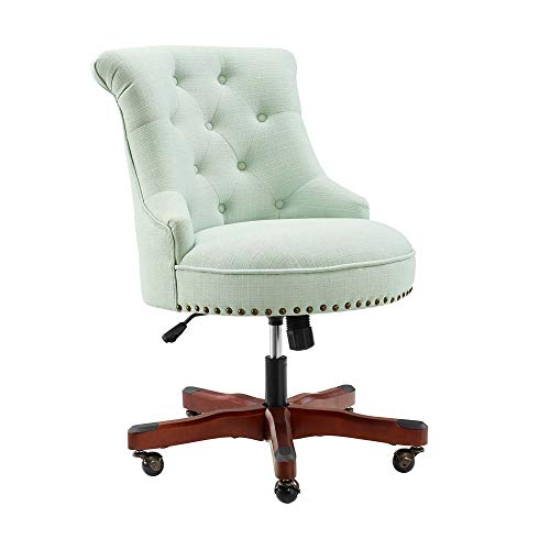 Linon Pamela Office Chair Grey