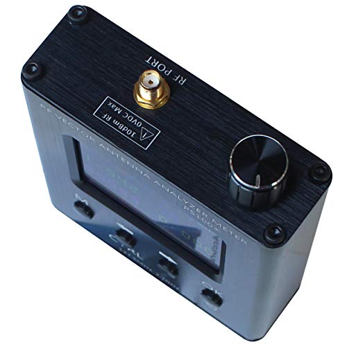PS100+ N1201SA Plus UV RF Vector Impedance ANT SWR Antenna Analyzer Meter Tester 34.375MHz-2.7GHz Resistance, Reactance, Impedance VSWR N1201SAP