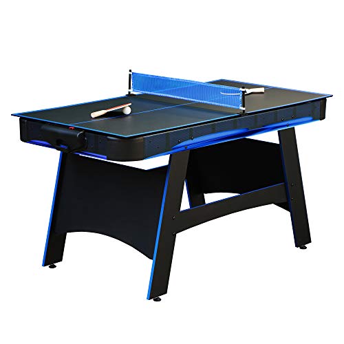Hathaway Bandit 5' AIR Hockey Table, 60" L x 30" W x 31.5" H, Black