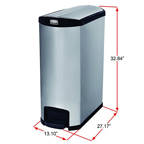 Rubbermaid Commercial Slim Jim Step-On