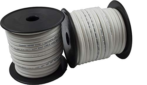 14 AWG Marine Wire -Tinned Copper Primary Boat Cable - 1,000 Feet - Red - Made in The USA