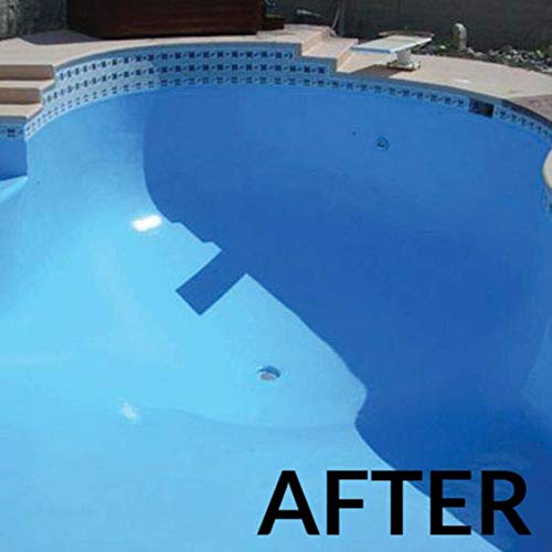 Olympic Zeron One-Coat Epoxy Swimming Pool Paint - 12 Pack Bikini Blue