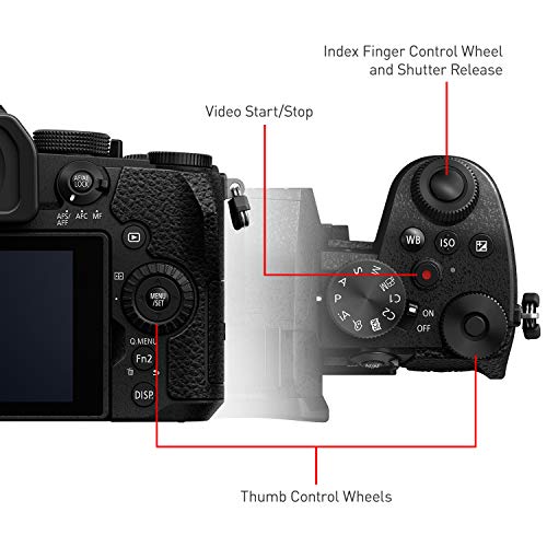 Panasonic 20.3 Megapixel Mirrorless Camera 12-60mm F3.5-5.6 Micro Four Thirds Lens 5-Axis Dual I.S. 2 4K 24p 30p Video Pre Installed L 3” Flip Out