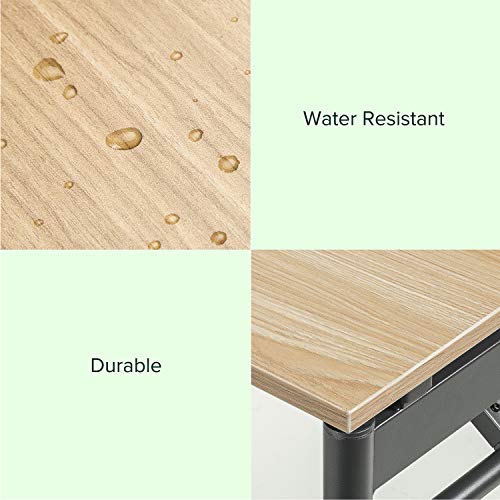 Zinus Mare Folding Desk 63 Inch Computer Workstation Table