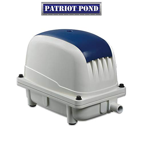 HALF OFF PONDS Patriot Pond 3.5 Cubic Feet Per Minute Subsurface Aeration Air Pump, Pond Depth to 15 Feet - PA-100