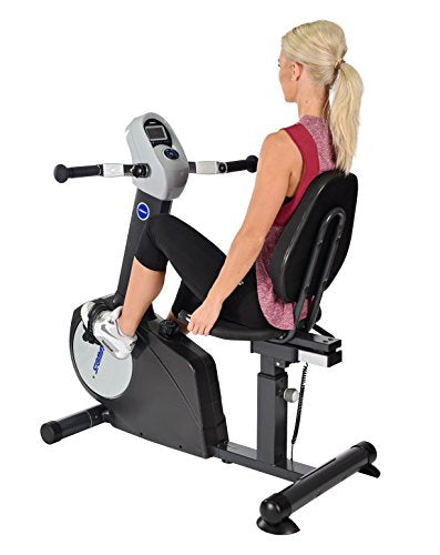 Stamina Elite Total Body Recumbent Bike with Upper Body and Lower Body Exercise