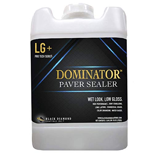 5 Gallon DOMINATOR LG+ Wet Look, Low Gloss Paver Sealer - Covers up to 2,000 Square feet