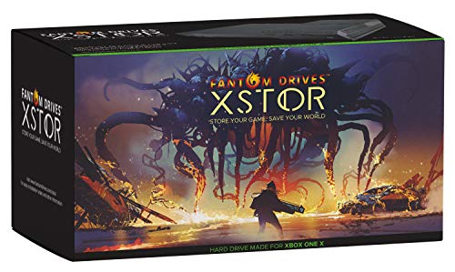 Fantom Drives 10TB Xbox One X Hard Drive - XSTOR - Easy Attachment Design for Seamless Look with 3 USB Ports