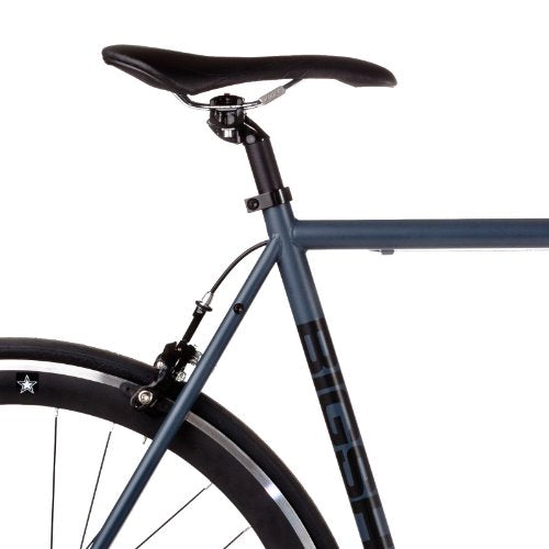 Big Shot Bikes Kyoto Gray |Fixie Track Bike Fixed Gear for Men & Women Rider Height 5'11" to 6'3" Large