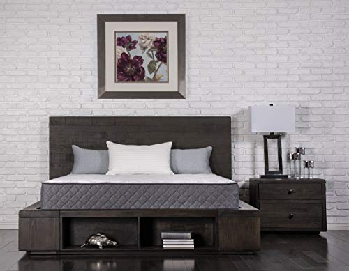 Dreamfoam Bedding Unwind 11.5" Premium Gel Infused Contouring Comfort Foam and Innerspring Hybrid Mattress, Queen