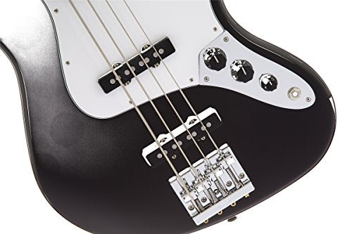 Fender Geddy Lee Signature Jazz Bass Guitar, Maple Fretboard, Black
