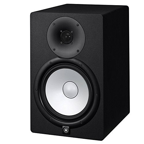 Yamaha HS8 Powered Studio Monitor Bundle with Two Monitors, Stands, and Cables