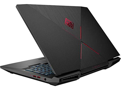 OMEN by HP 17-Inch Gaming Laptop, Full HD IPS Display, Intel i7-8750H Processor, NVIDIA GTX 1050 Ti 4GB, 12GB RAM, 128GB SSD, 1TB HDD, Win10H, 17-an110nr (Renewed)