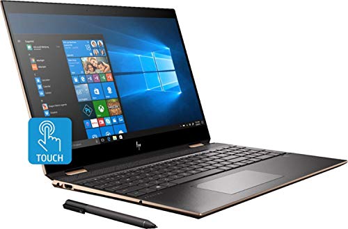 2019 HP Spectre x360 15.6inch Laptop Intel Quad-Core i7 10510U 32GB DDR4 RAM, 1TB SSD, NVIDIA GeForce MX250 2GB Win 10