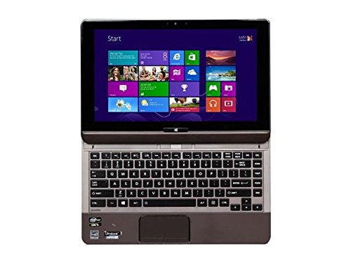 Toshiba Satellite Flagship Model 12.5-Inch IPS HD Touchscreen 2 in 1 Convertible Touchscreen Ultrabook | Intel Core i5 | 128GB SSD | 4GB RAM | GPS | NFC | WIDI | LED-Backlit Keyboard | Windows 8