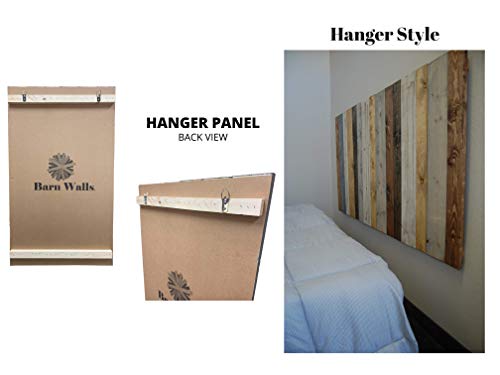 Summer Mix Headboard Twin Size, Hanger Style, Handcrafted. Mounts on Wall. Easy Installation