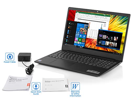 Lenovo IdeaPad S145 Notebook 15.6" HD Display 8GB RAM 128GB SSD HDMI Card Reader Wi-Fi Bluetooth Win 10 Pro
