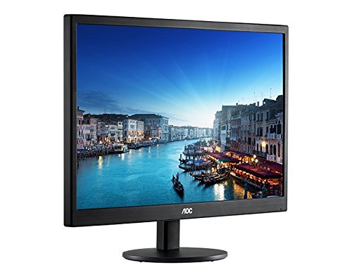 AOC E2470SWHE 24" Full HD 1920x1080 Monitor, TN, 5ms, HDMI (x2), VGA, VESA, EPEAT Silver