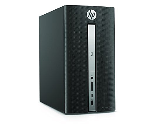 2018 HP Pavilion 570 Desktop Computer, Intel Quad-Core I5-7400 Up To 3.50GHz, 8GB RAM, 128GB SSD Win-10 Home