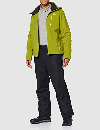 Helly-Hansen Men's Alpha 3.0 Waterproof Insulated Ski Jacket, 407 Wood Green, X-Large