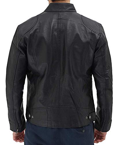 Dodge Black Leather Jacket | Re 1