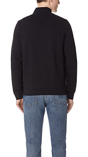 Lacoste Men's Sport Full Zip Fleece Sweatshirt, Black, Small