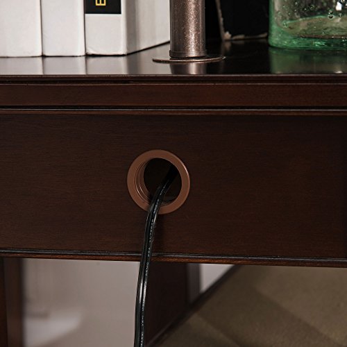 Leick Laurent Chairside lamp table