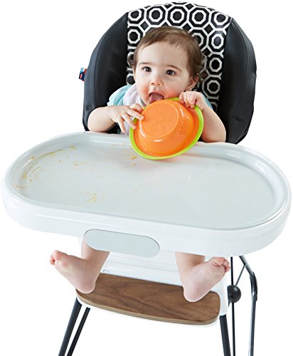 Fisher-Price Jonathan Adler Deluxe High Chair, Black/White