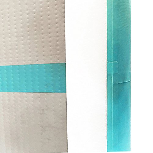 EZ GLAM Inflatable Gym Mat Home Air Floor Inflatable Tumbling Mat for Gymnastics Inflatable Air Track (23ftLx 6.6ftW x 8inH, Grey/Green)