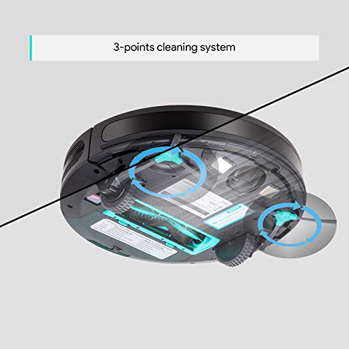 DEENKEE DK600 Robot Vacuum,1500Pa High Suction,2.8" Super-Thin,6 Cleaning Modes