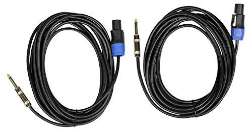2) Rockville SPG84 8 Passive 800W DJ PA Speakers 4 Ohm 2) Stands+2) Cables+Case