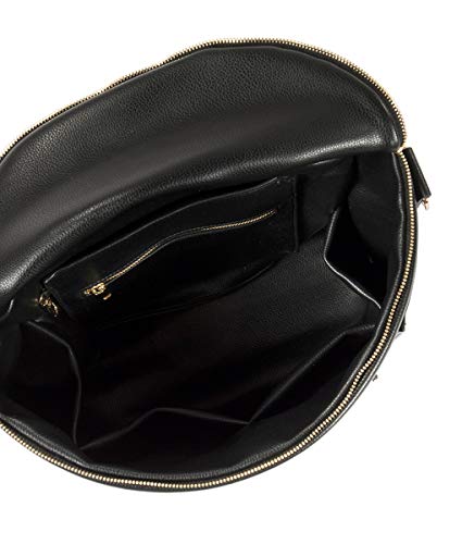 Fawn Design Premium Vegan Leather Diaper Bag and Backpack (Black 2.0)