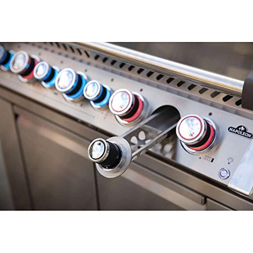 Napoleon PRO665RSIBPSS-3 Prestige PRO665 with Rear and Side Infrared Burners Propane Gas Grill, 665 sq.in, Stainless Steel