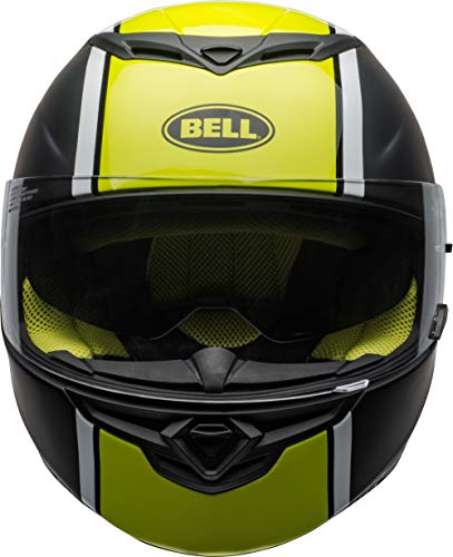 Bell RS-2 Helmet (Rally Matte/Gloss Black/White/Hi-Viz Yellow - 2X-Large)