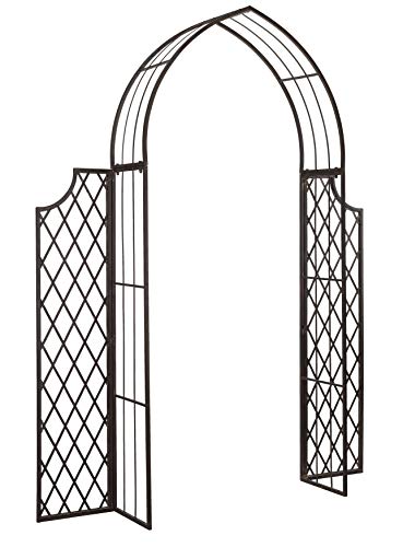 Safavieh Outdoor Collection Jaida Rustic Brown Arbor