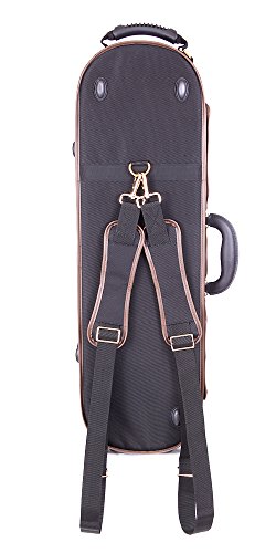 Tonareli Deluxe Violin Case - 4/4 Red - VNDLUX1001