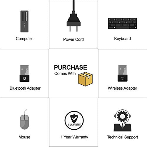 2018 Lenovo Think Center M81 SFF Desktop Computer, Intel Core I3-2100 3.1GHz, 12GB DDR3 RAM, 120GB SSD W10H64