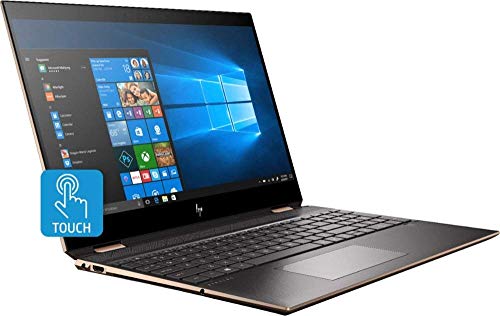 HP Spectre x360 2019 Model 15.6" 2in1 4K UHD IPS Touchscreen Laptop/Tablet, Intel 4-Core i7-8565U
