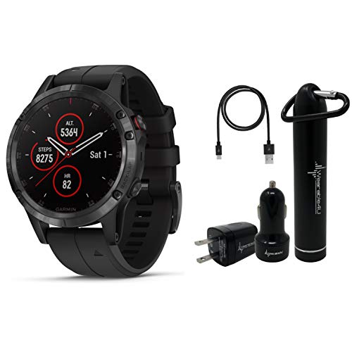 Plus Premium Multisport GPS Watch with Maps, Music and Contactless Payments and Wearable4U Ultimate Power Pack Bundle