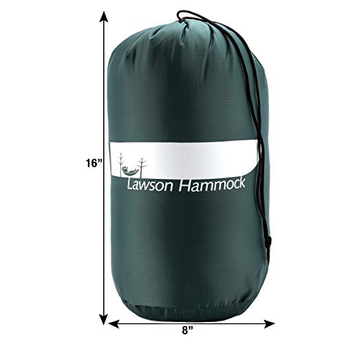 Lawson Hammock Blue Ridge Camping Hammock and Tent Bundle - Includes Shelter, Straps, Underquilt