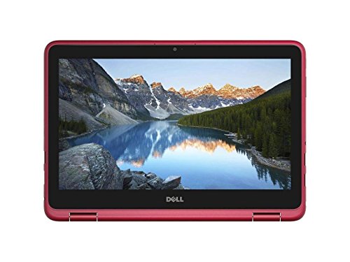 2018 Flagship Dell Inspiron 11.6 HD Touchscreen 2 in 1 Business Laptop Tablet HDMI Webcam USB 3.1 Win 10 Red