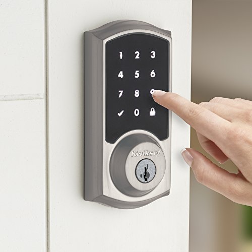 Kwikset SmartCode 916 Series Zigbee Touchscreen Deadbolt, Satin Nickel (99160-008)