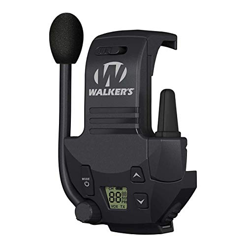 Walkers Razor Slim Electronic Shooting Muffs Multicam Camo Gray 2Pack w/ Walkie Talkies Bundle 8Items
