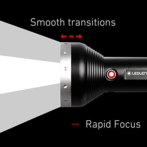 Ledlenser - MT18 Rechargeable Handheld Flashlight, High Power LED, 3000 Lumens, Outdoor Series, Backpacking, Hiking, Camping