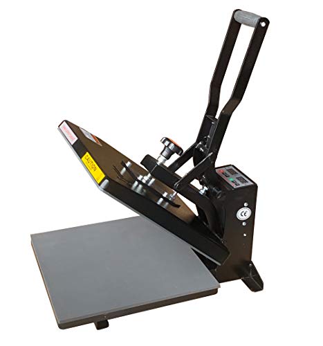 Fancierstudio Power Heat Press 15X15 Sublimation Rhinestone Heat Press T-Shirt Heat Press New Model FS15x15A RB