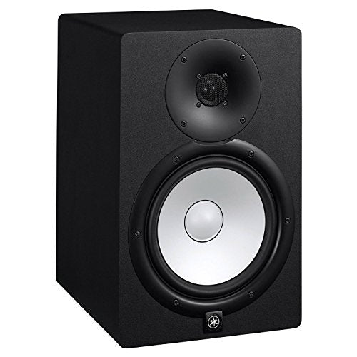 Yamaha HS8 Powered Studio Monitor Bundle with Two Monitors, Stands, and Cables
