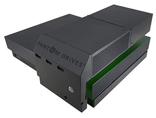 Fantom Drives 10TB Xbox One X Hard Drive - XSTOR - Easy Attachment Design for Seamless Look with 3 USB Ports